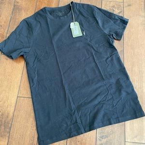 AllSaints Navy Crew Neck Tee